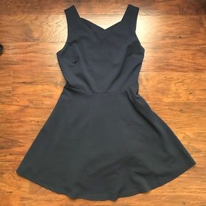 navy blue dress